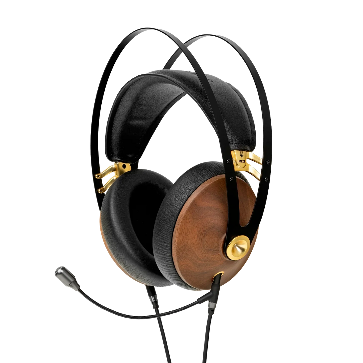 Căști cu Microfon Meze 99 Classics Headset, Walnut Gold