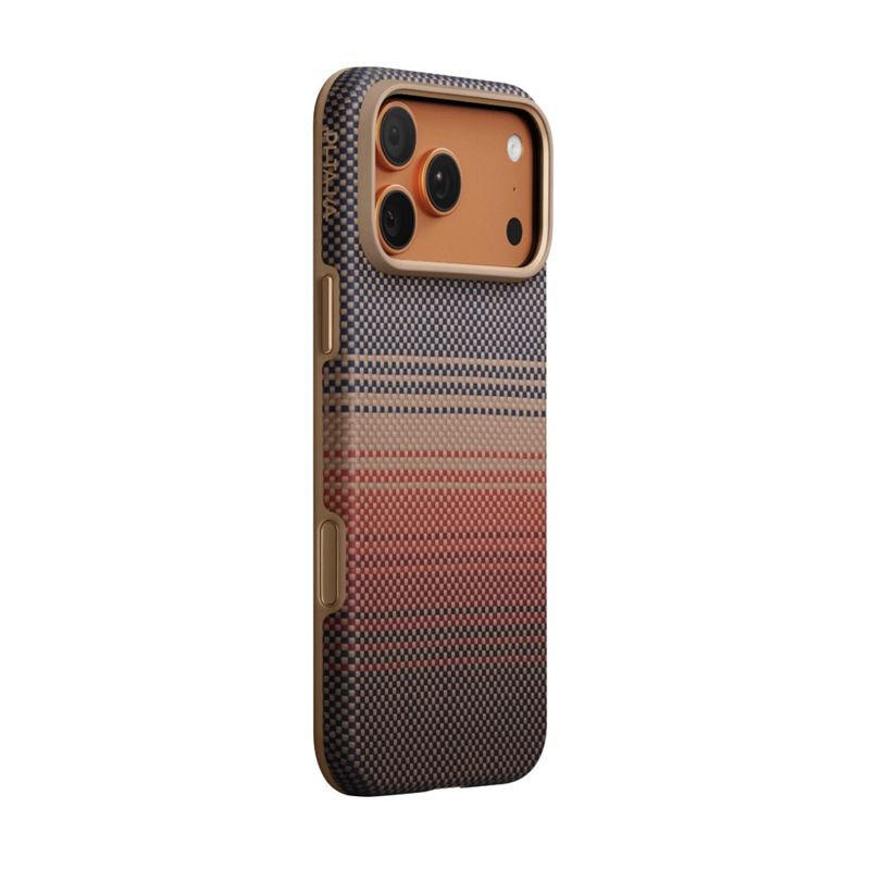Husă Pitaka Aramid UltraGuard, Sunset — iPhone 17 Pro Max