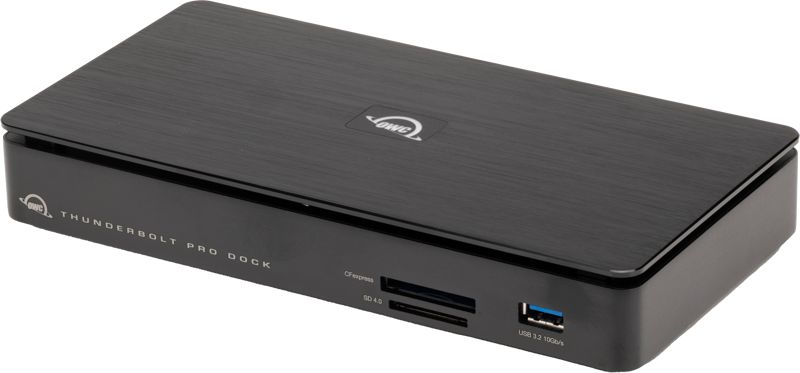OWC Dock Thunderbolt 3 Pro Dock feat. 10G Ethernet, CFexpress & SD card readers, Thunderbolt (USB-C)