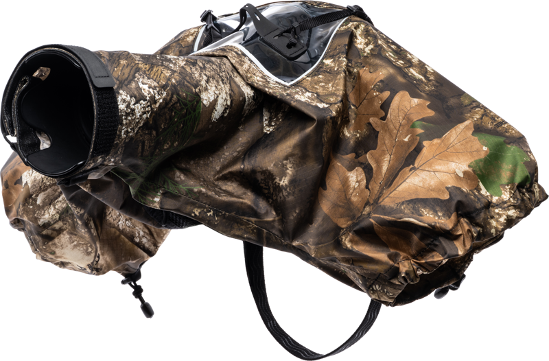 Think Tank Rain Cover I RealTree APX Camo (EYEPIECE REQUIRED) I Hydrophobia D 70-200 V3