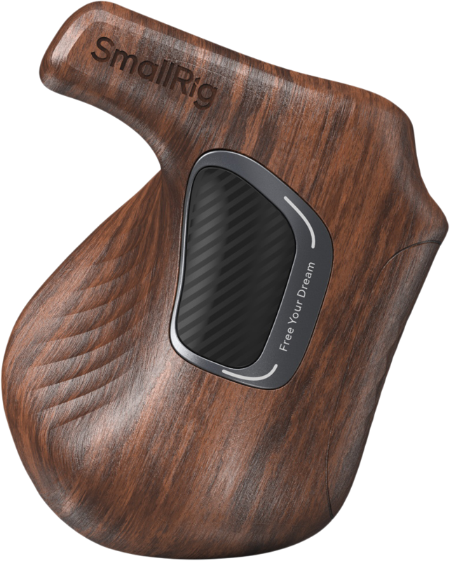 SmallRig 5192 ImageGrip Series Wooden Handle with NATO Clamp (Right Side)