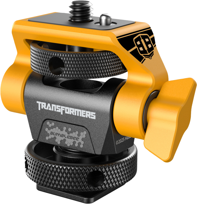 SmallRig 5519 Swivel and Tilt Adjustable Monitor Support with Cold Shoe(BumbleBee Edition)