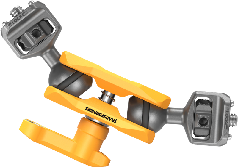 SmallRig 5522 Magic Arm Support with Dual Ball Heads 1/4”-20 Screws(BumbleBee Edition)