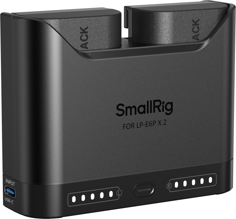 SmallRig 5485 Turbo Charging Kit for LP-E6P Camera Batteries