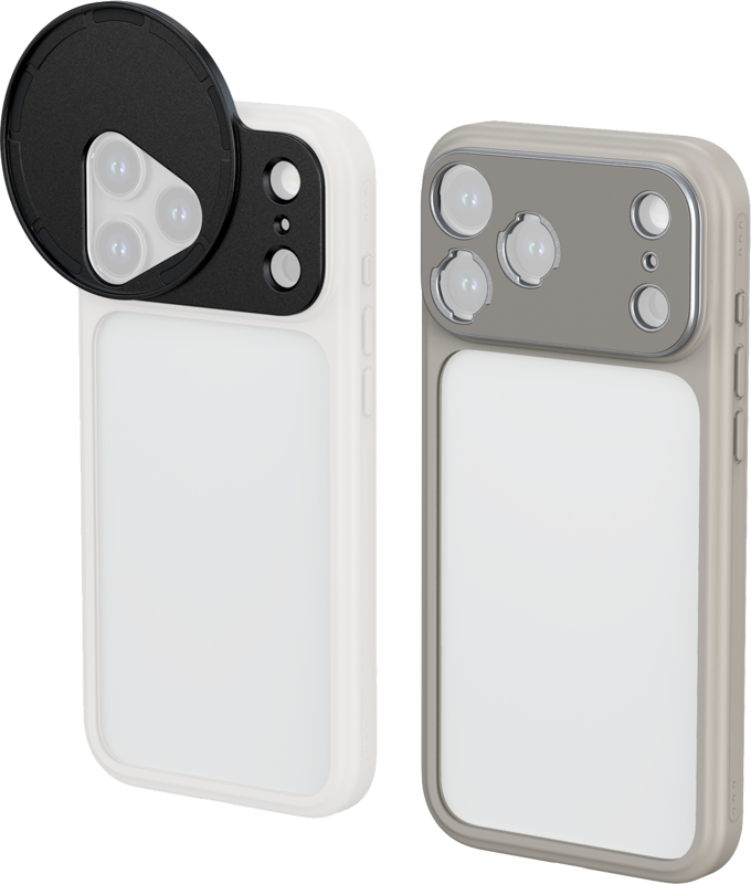 SmallRig 5794 FilMov Lightweight Photography Bumper Case for iPhone 17 Pro Max (Gray)