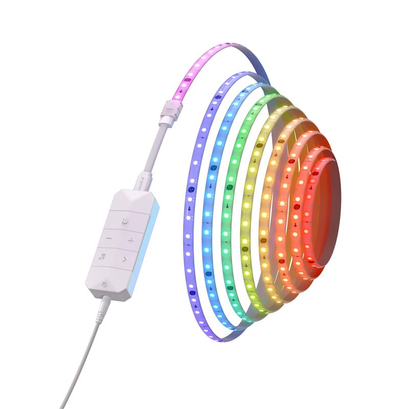 Kit bandă LED adresabilă Nanoleaf Addressable Light Strip Starter Kit, 5 m, Matter
