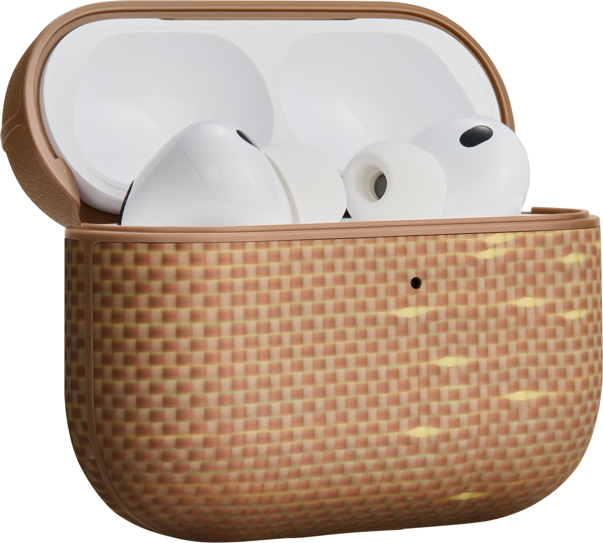 Husă Pitaka Aramid Fiber Magnetic, Golden Glint — AirPods Pro 3