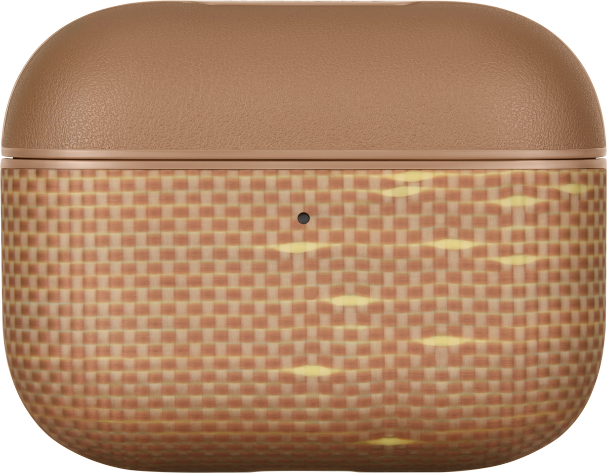 Husă Pitaka Aramid Fiber Magnetic, Golden Glint — AirPods Pro 3