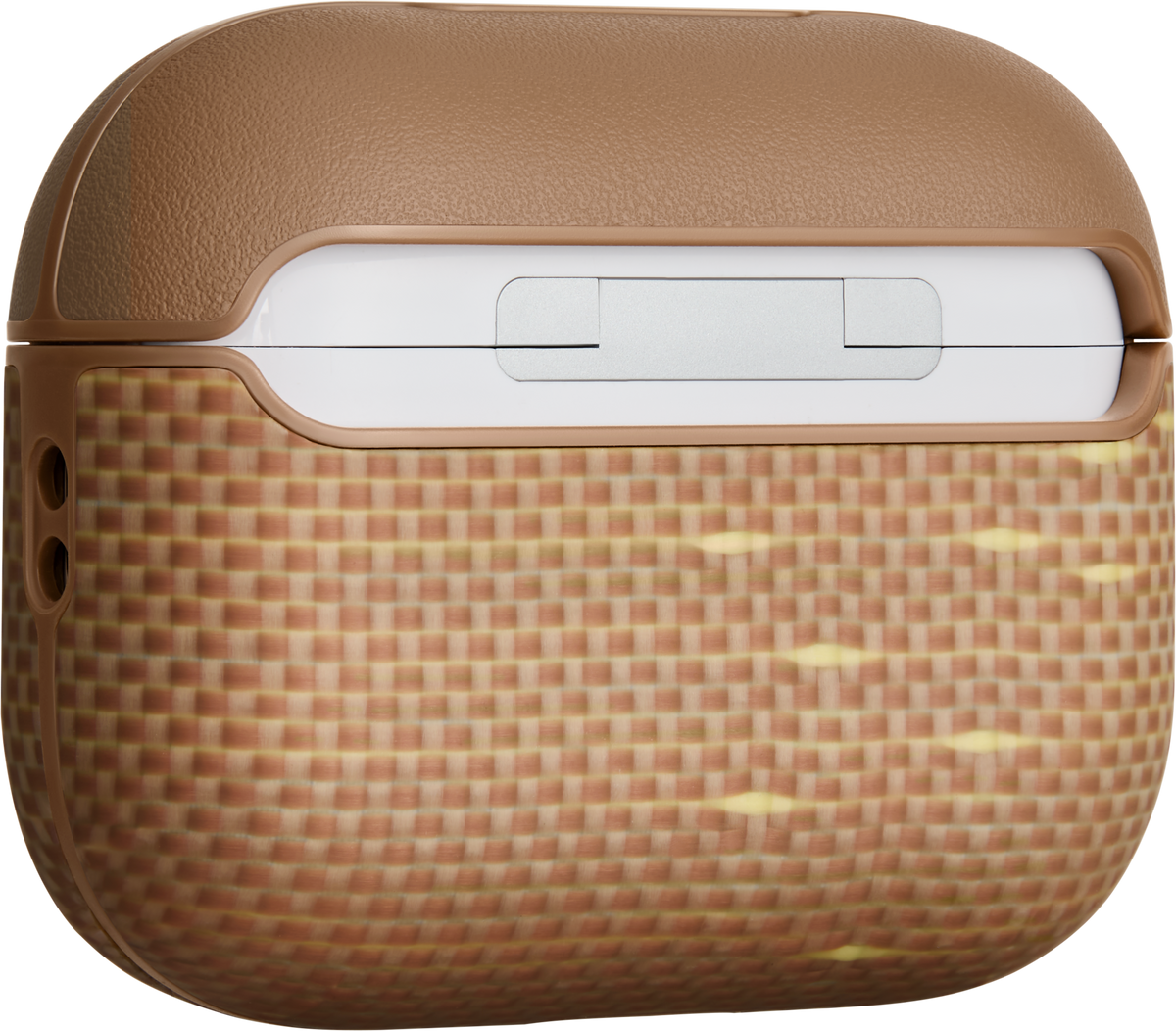 Husă Pitaka Aramid Fiber Magnetic, Golden Glint — AirPods Pro 3
