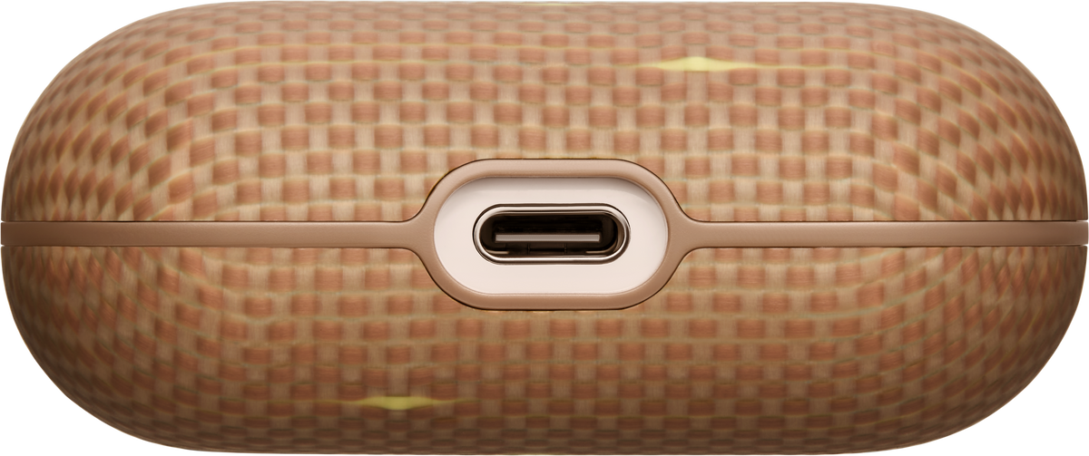 Husă Pitaka Aramid Fiber Magnetic, Golden Glint — AirPods Pro 3