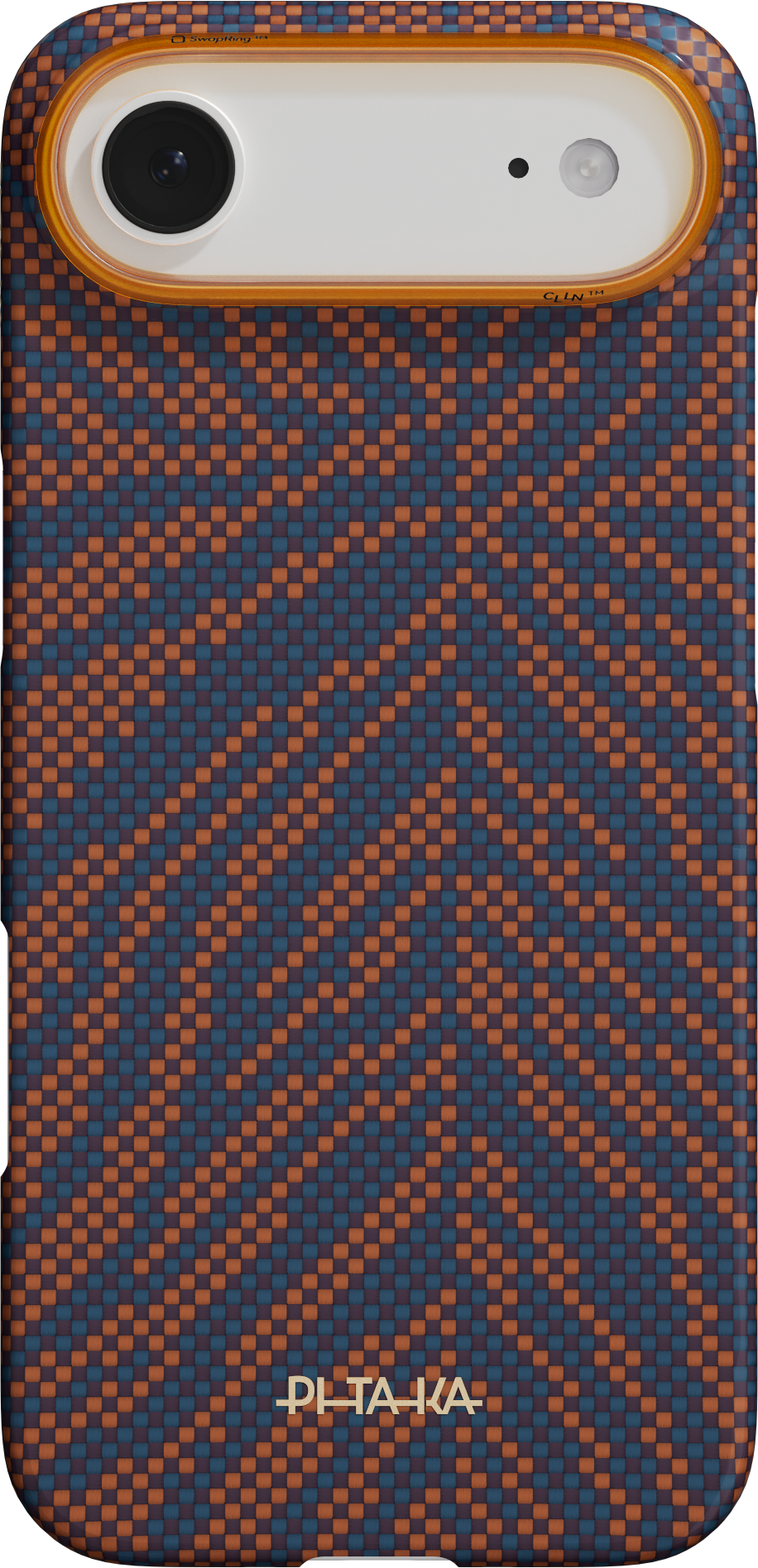 Husă Pitaka Edge Case Breath of Veins, Burning Orange — iPhone Air