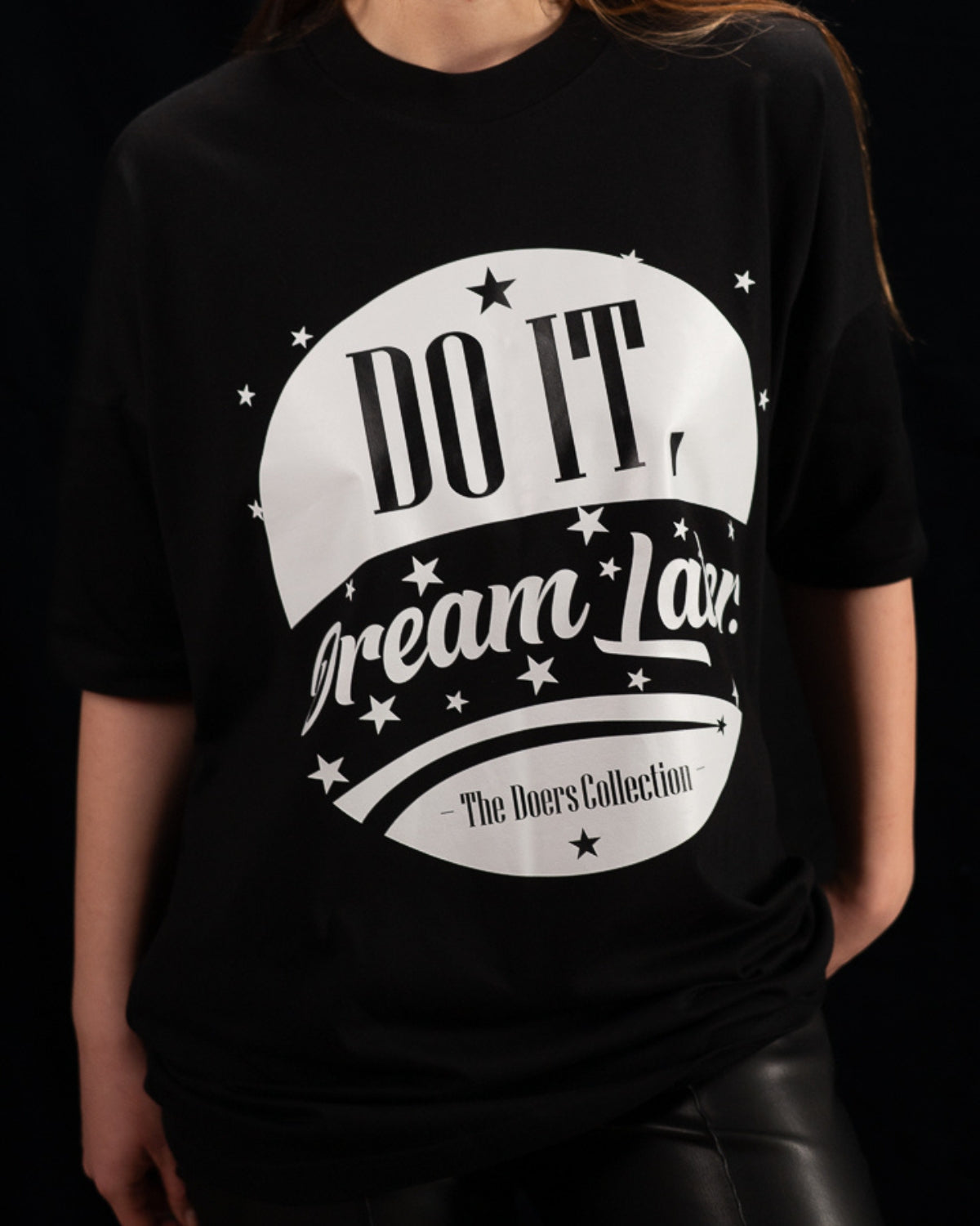 Tricou Premium Bumbac, Imprimeu “Do it, Dream Later”