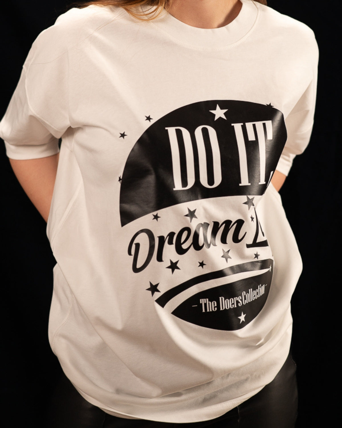 Tricou Premium Bumbac, Imprimeu “Do it, Dream Later”