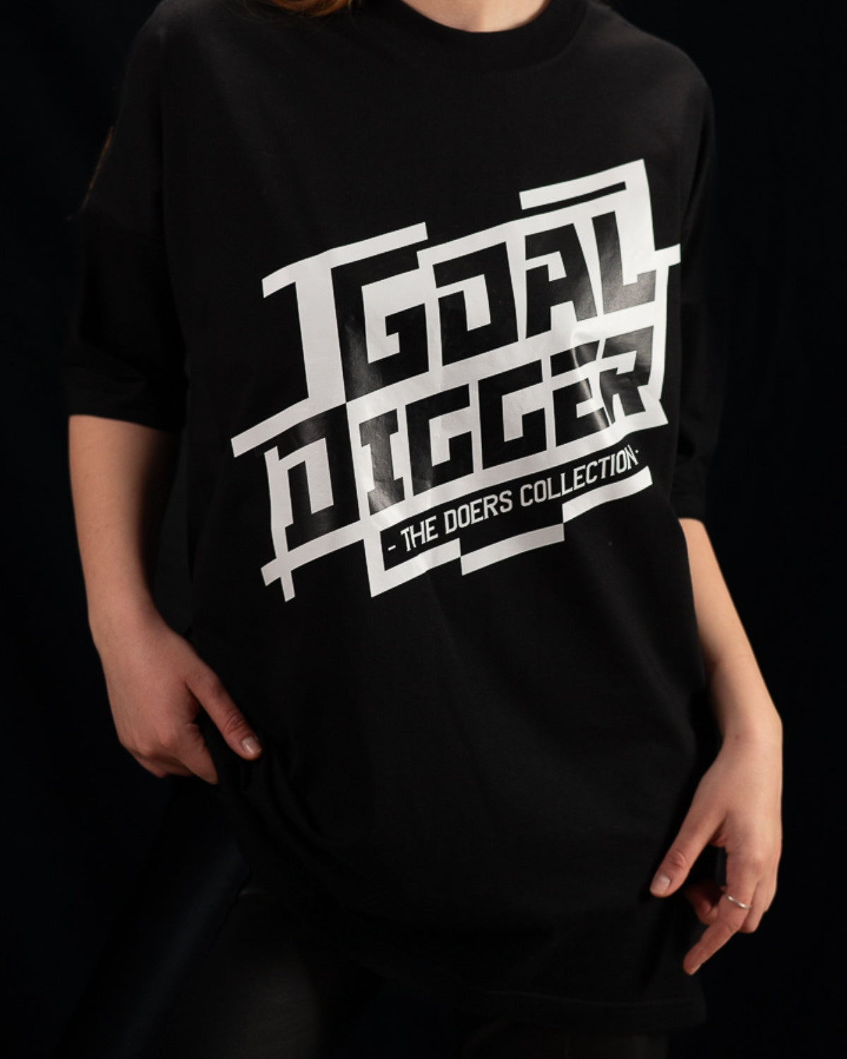 Tricou Premium Bumbac, Imprimeu “Goal Digger”