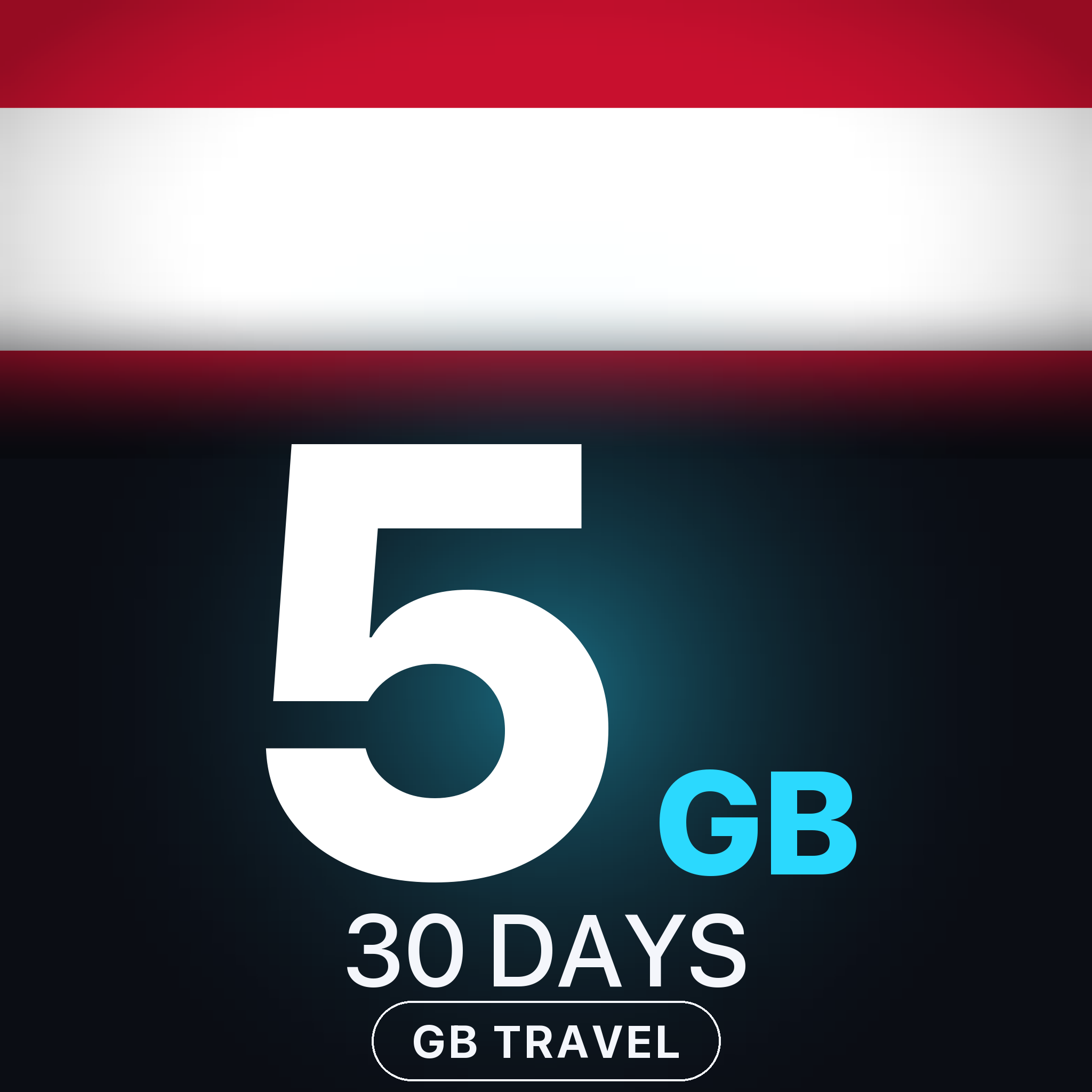 eSIM Austria 5 GB, 30 DAYS — GB Travel