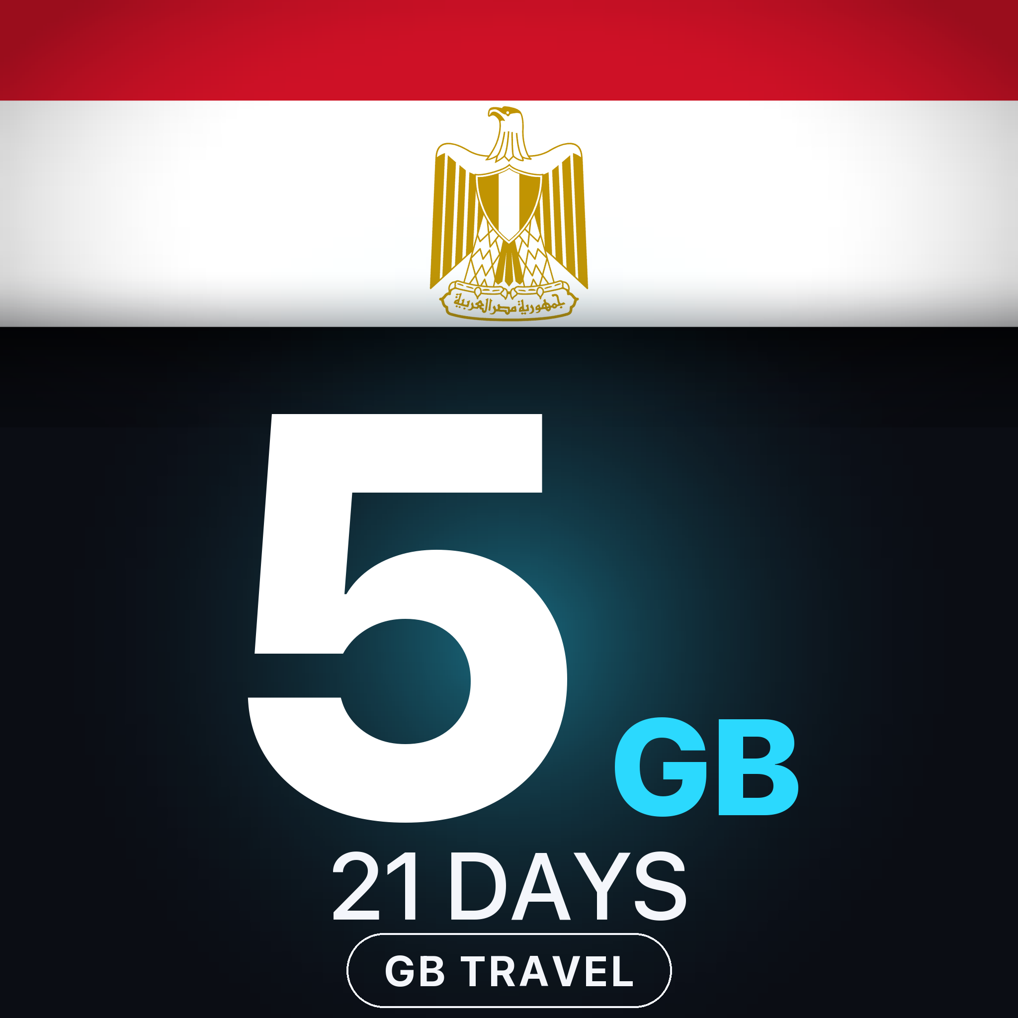 eSIM Egipt 5 GB, 21 DAYS — GB Travel