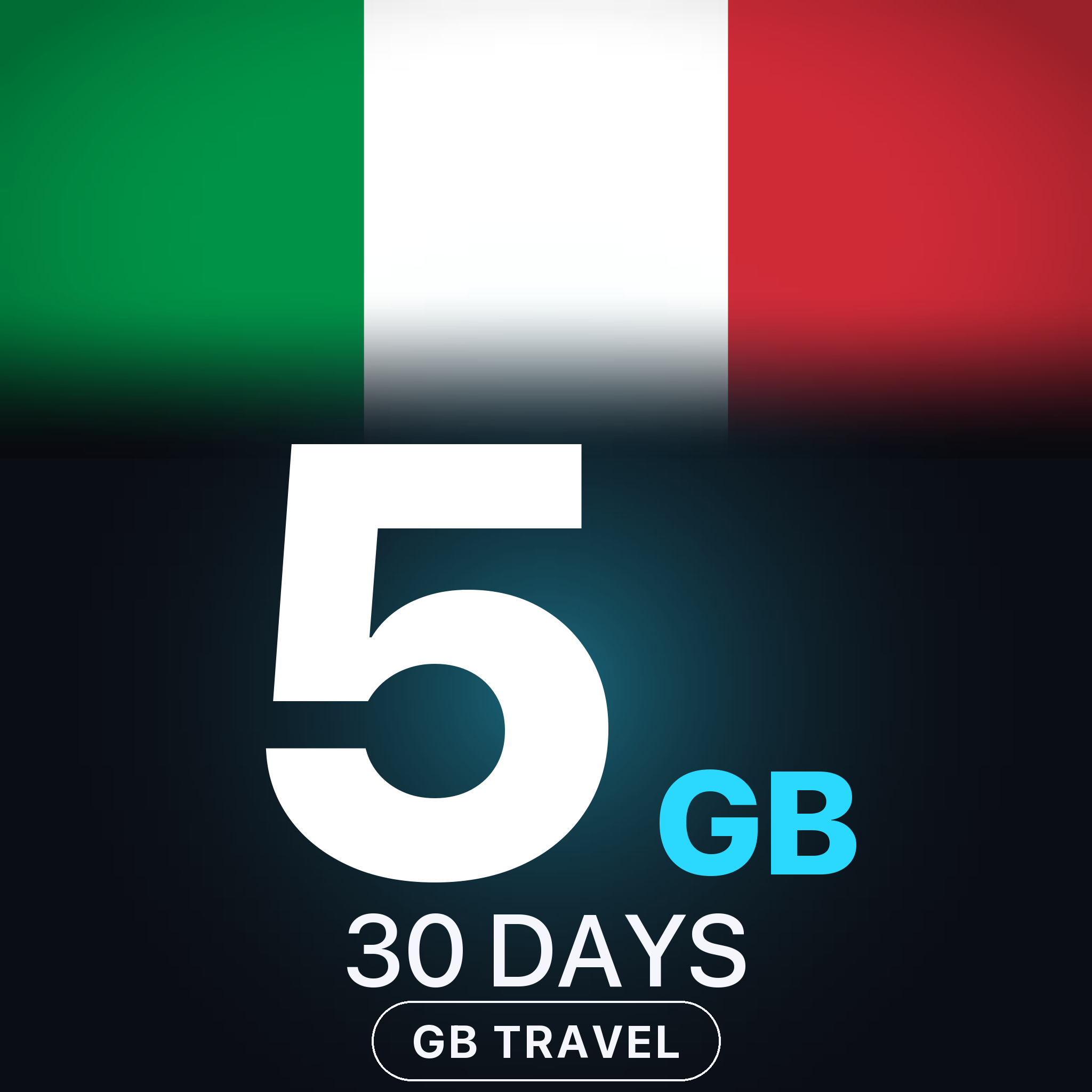 eSIM Italia 5 GB, 30 DAYS — GB Travel