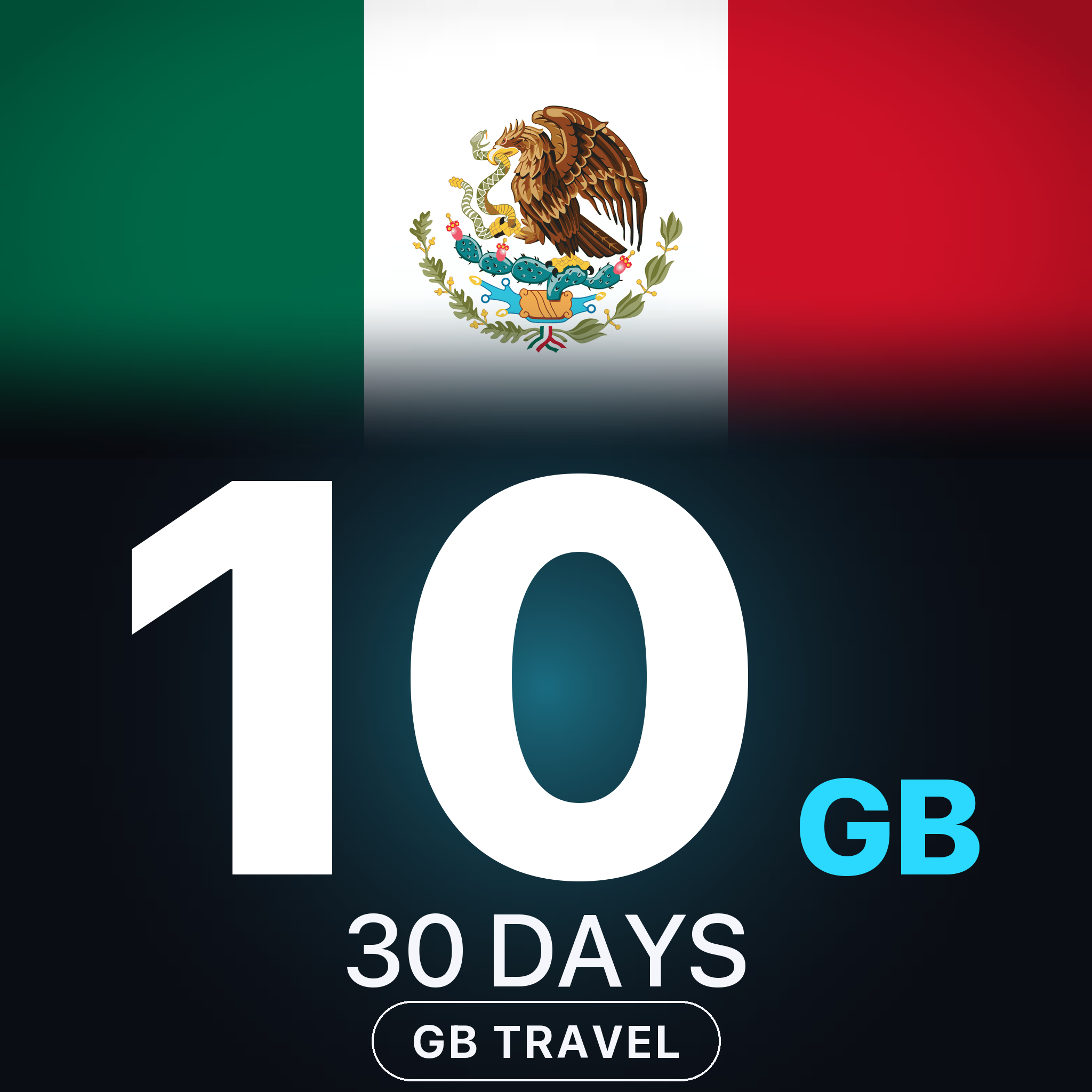 eSIM Mexic 10 GB, 30 DAYS — GB Travel