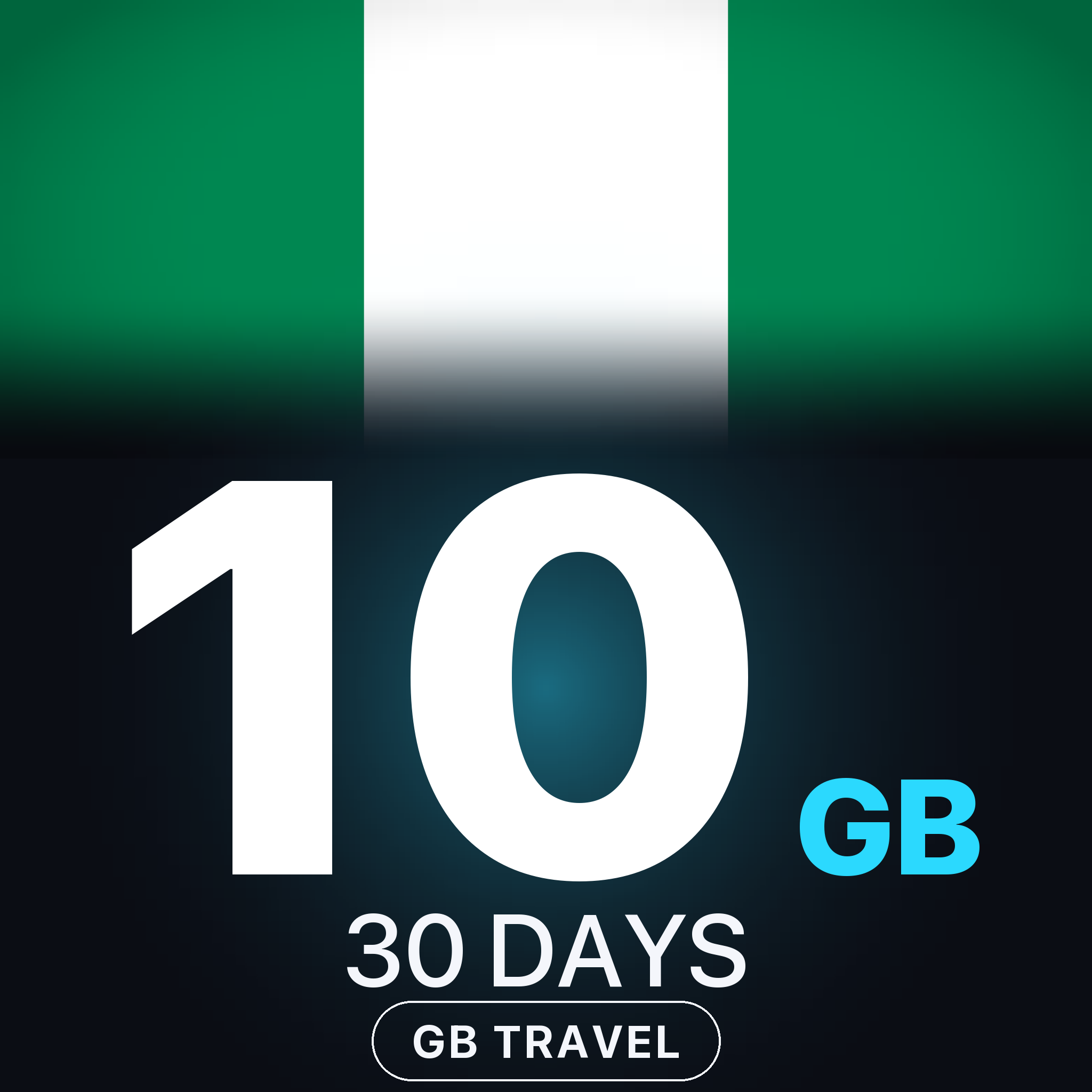 eSIM Nigeria 10 GB, 30 DAYS — GB Travel