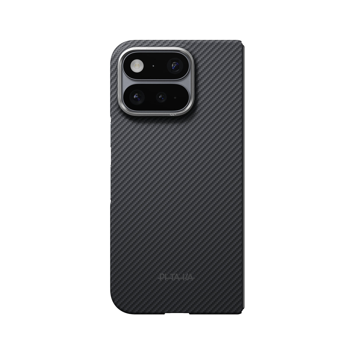 Husă Pitaka Edge Case, Back Cover, Black/Grey Twill — Google Pixel 11 Pro Fold
