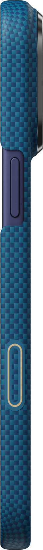 Husă Pitaka Edge Case, Ink Horse Azure Green — iPhone 17 Pro