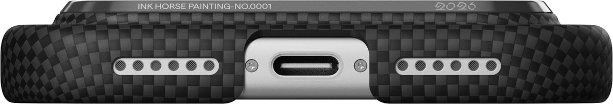Husă Pitaka Edge Case, Ink Horse Ink Rhythm — iPhone 17 Pro