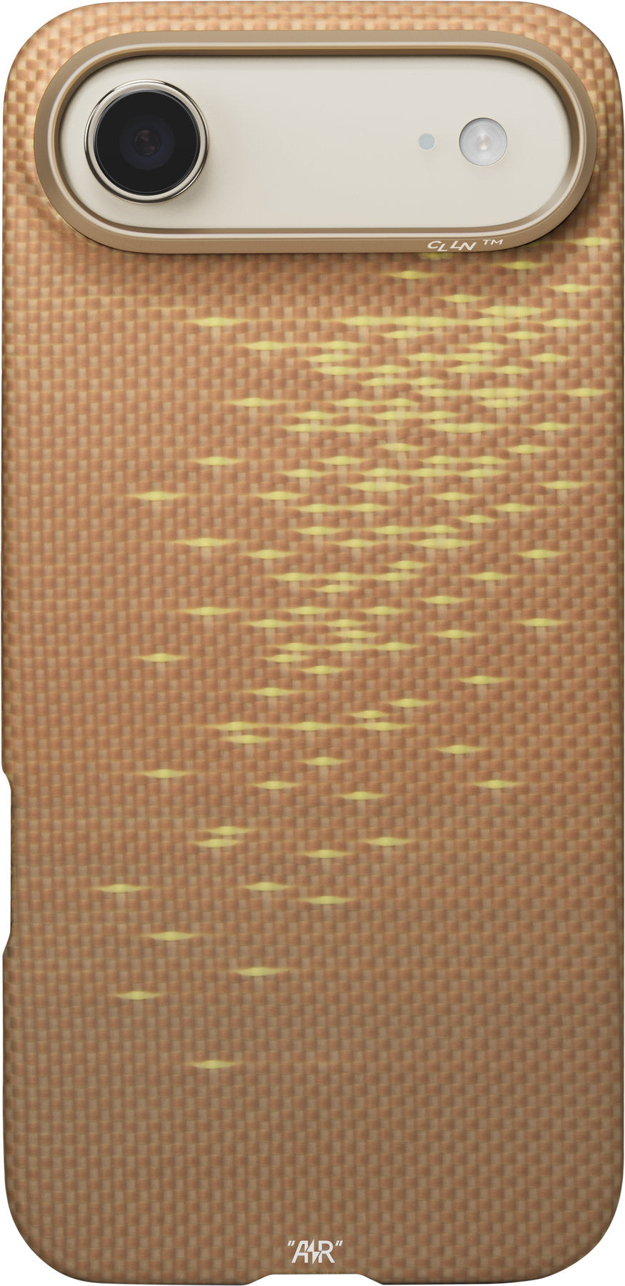 Husă Pitaka Ultra-Slim, Golden Glint — iPhone Air