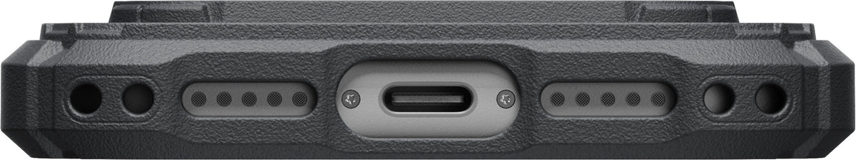 Husă Pitaka Cairn, Black/Grey Twill — iPhone 18/17 Pro