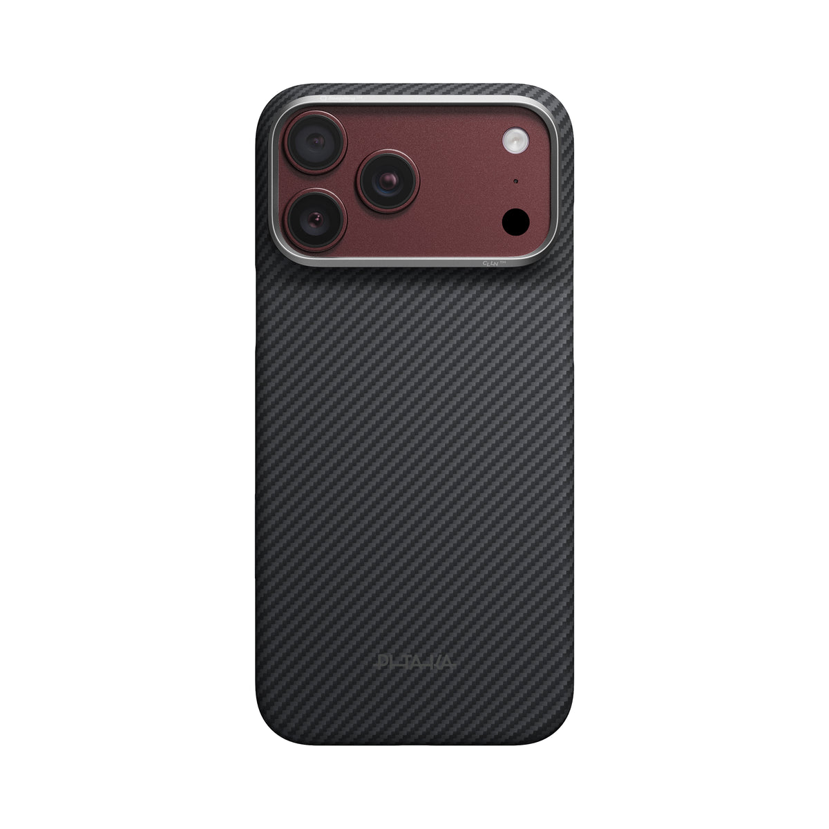 Husă Pitaka Edge Case, Black/Grey Twill — iPhone 18/17 Pro Max