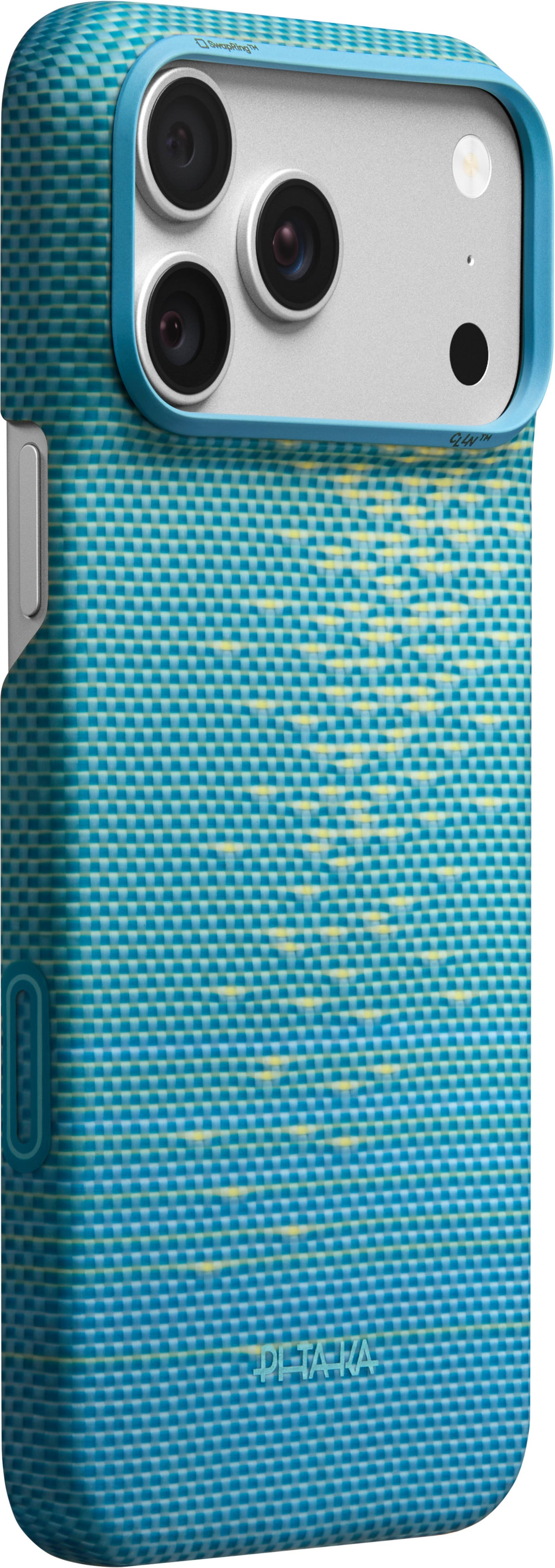 Husă Pitaka Edge Case, Lucid Blue — iPhone 18/17 Pro Max
