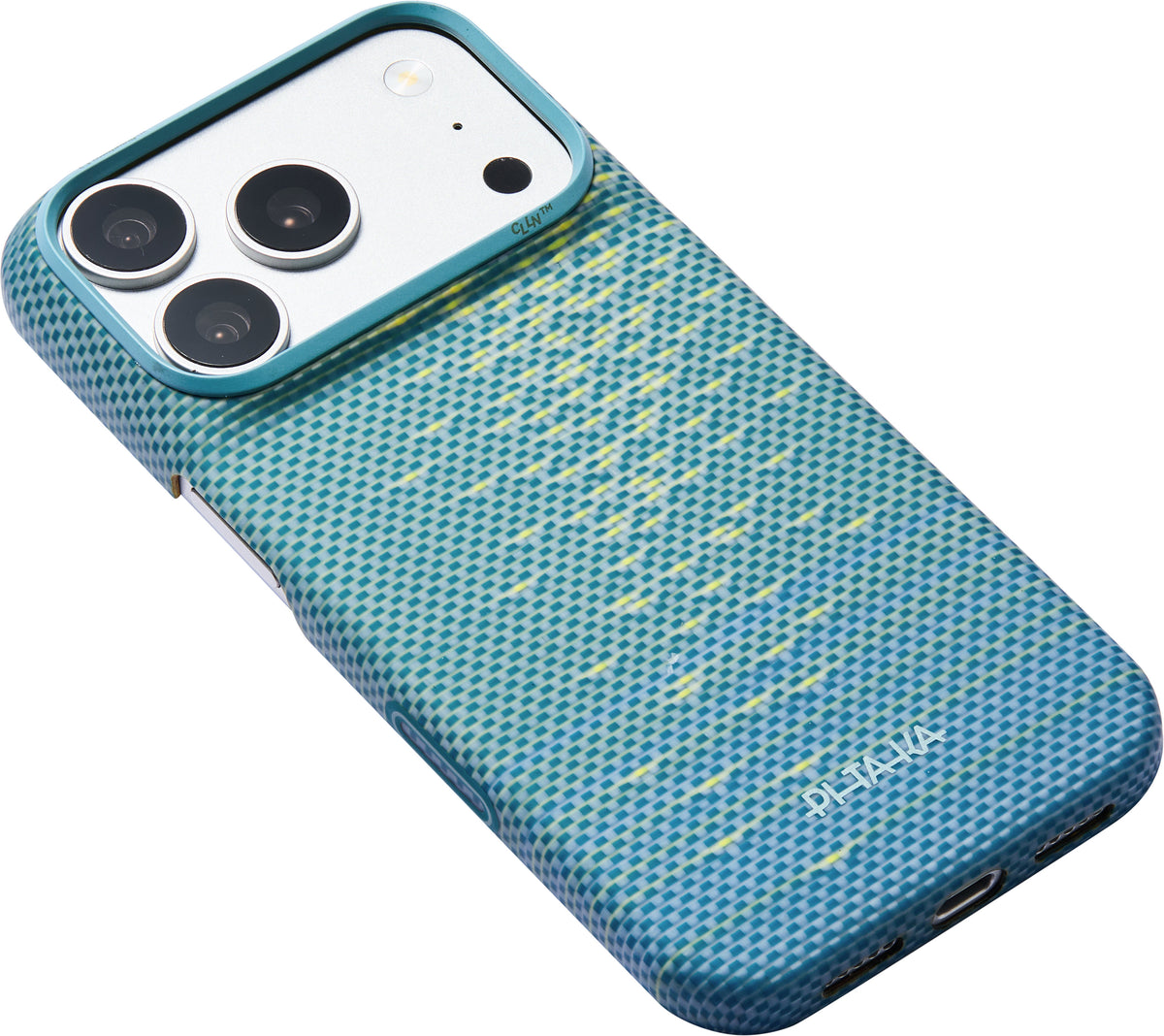 Husă Pitaka Edge Case, Lucid Blue — iPhone 18/17 Pro