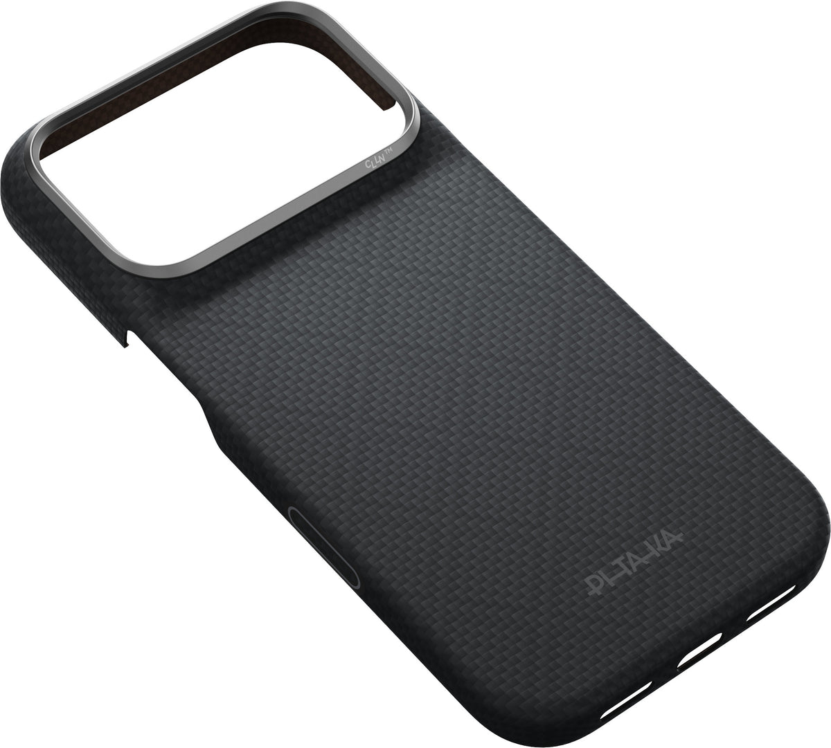 Husă Pitaka Edge Case, Argyle Basalt Black — iPhone 18/17 Pro