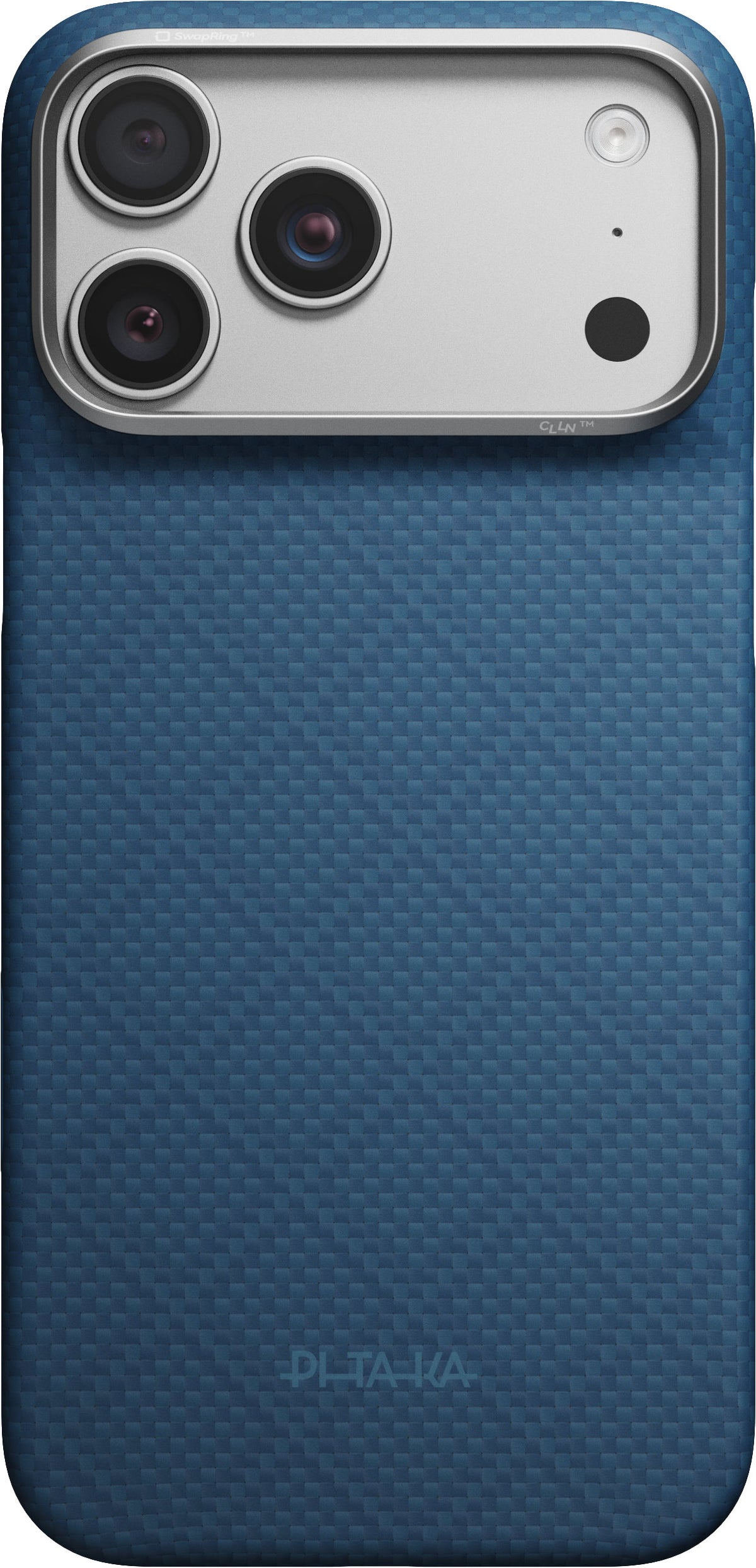 Husă Pitaka Edge Case, Argyle Midnight Blue — iPhone 18/17 Pro Max