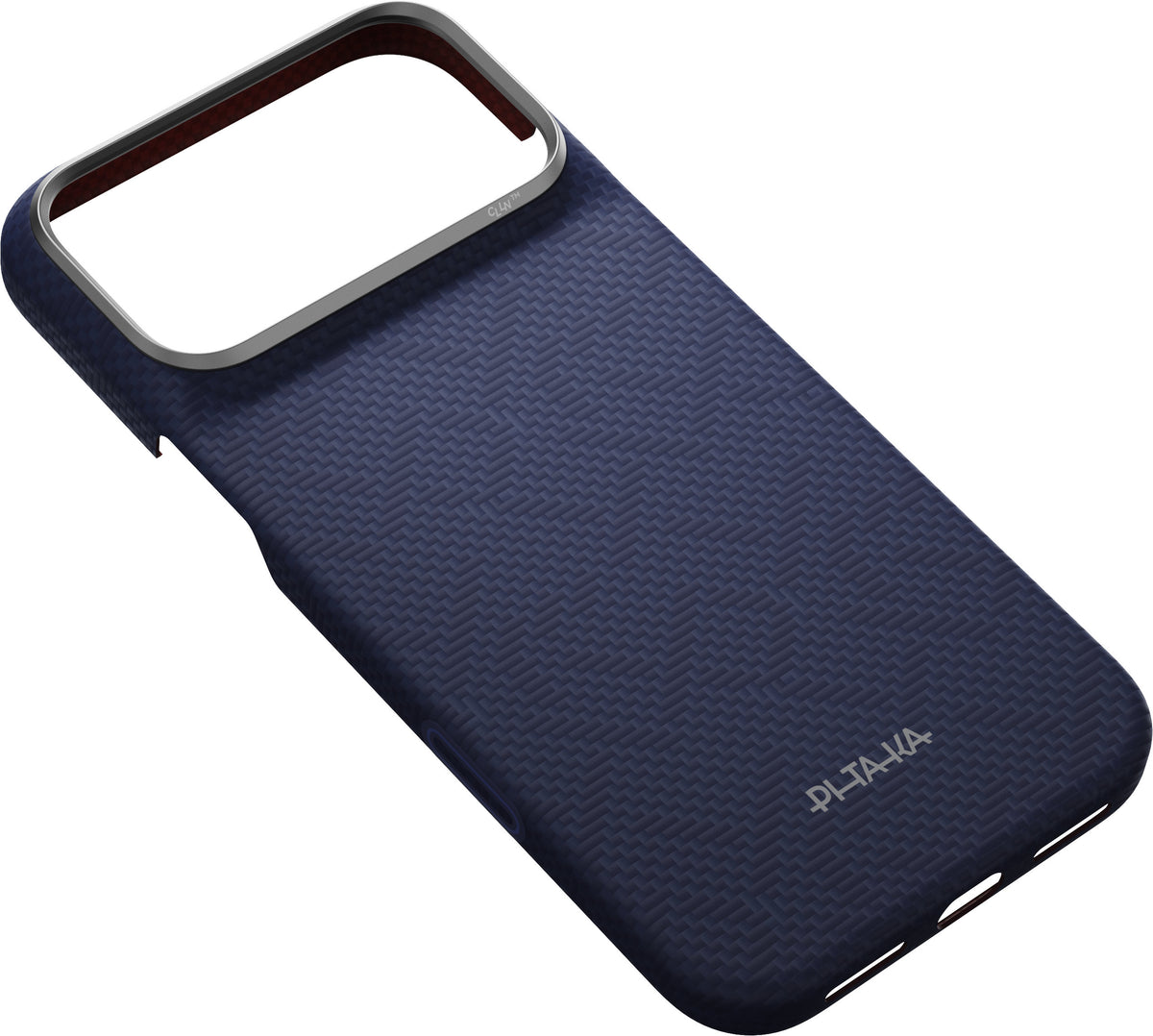 Husă Pitaka Edge Case, PTK Weaving Sapphire Blue — iPhone 18/17 Pro Max