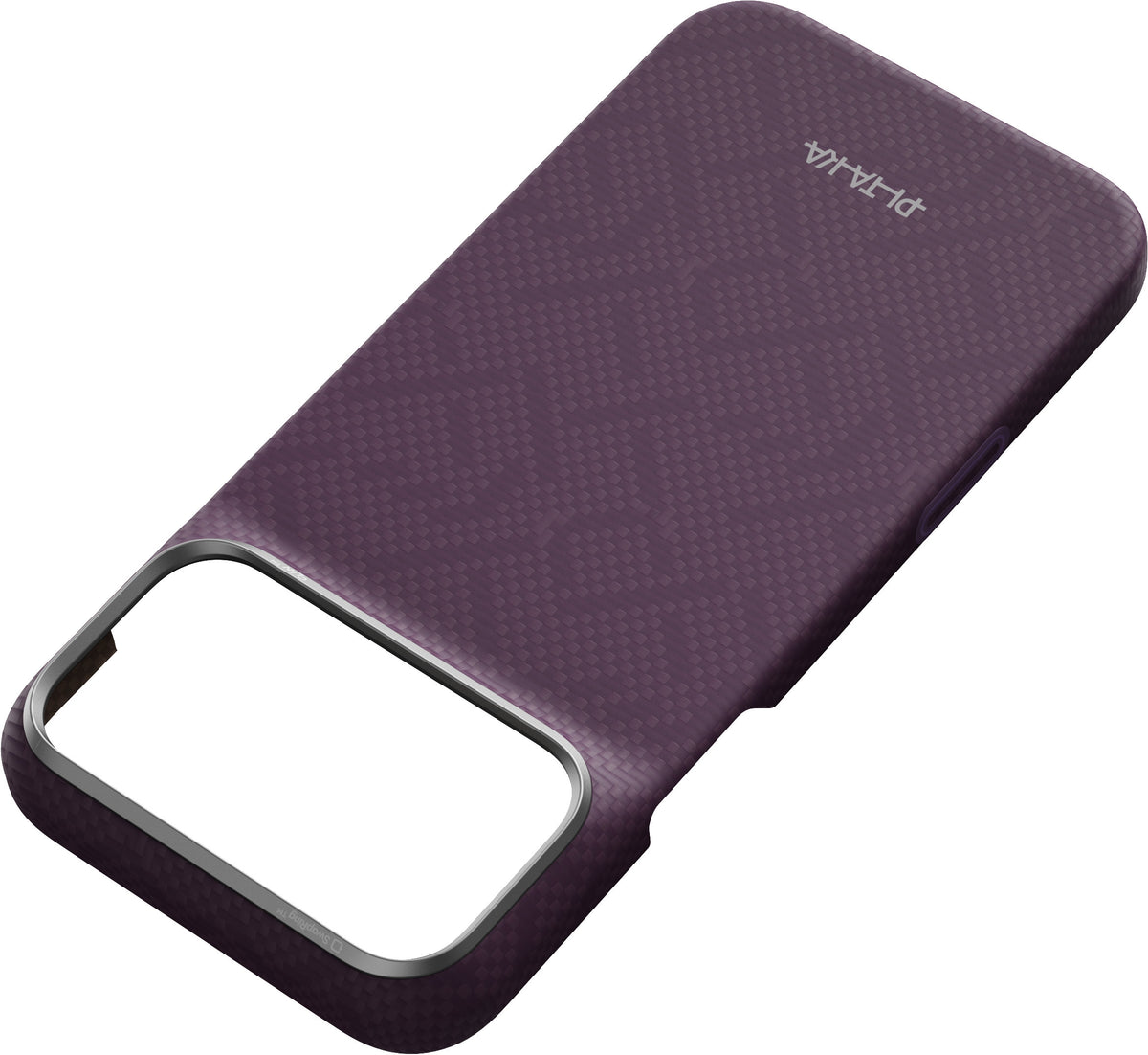 Husă Pitaka Edge Case, PTK Weaving Charoite Purple — iPhone 18/17 Pro Max