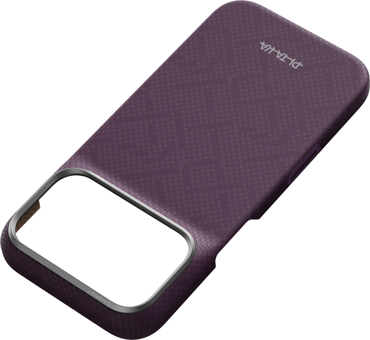 Husă Pitaka Edge Case, PTK Weaving Charoite Purple — iPhone 18/17 Pro