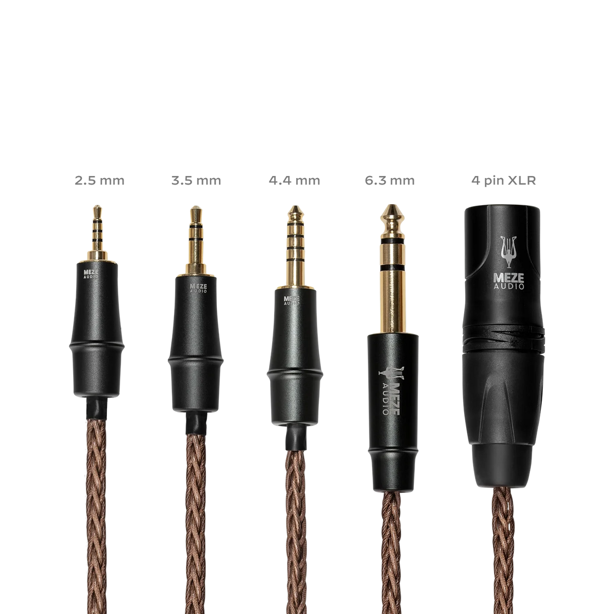 Cablu Premium Meze Dual Mono 3,5 mm, Cupru PCUHD