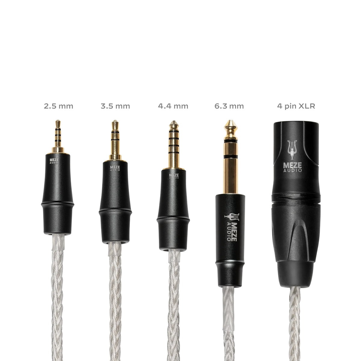 Cablu Premium Meze Mini-XLR, Cupru PCUHD Placat cu Argint