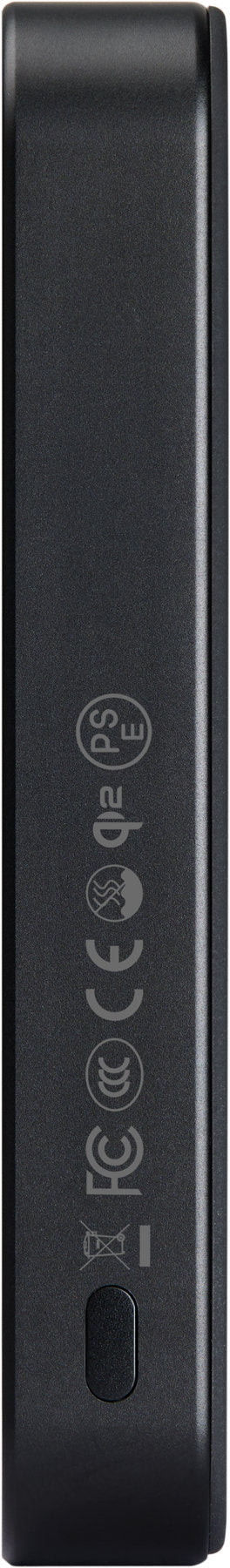 Baterie externă Pitaka Power Bank Qi2, 10 000 mAh, Black/Grey