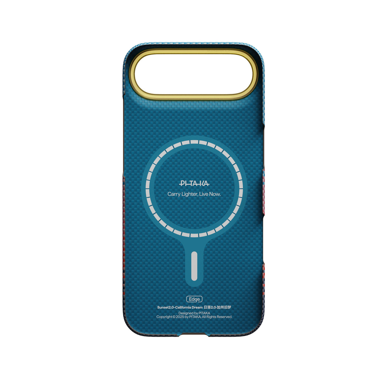 Husă Pitaka Edge Case, California Dream Sunset 2.0 #3 — iPhone Air