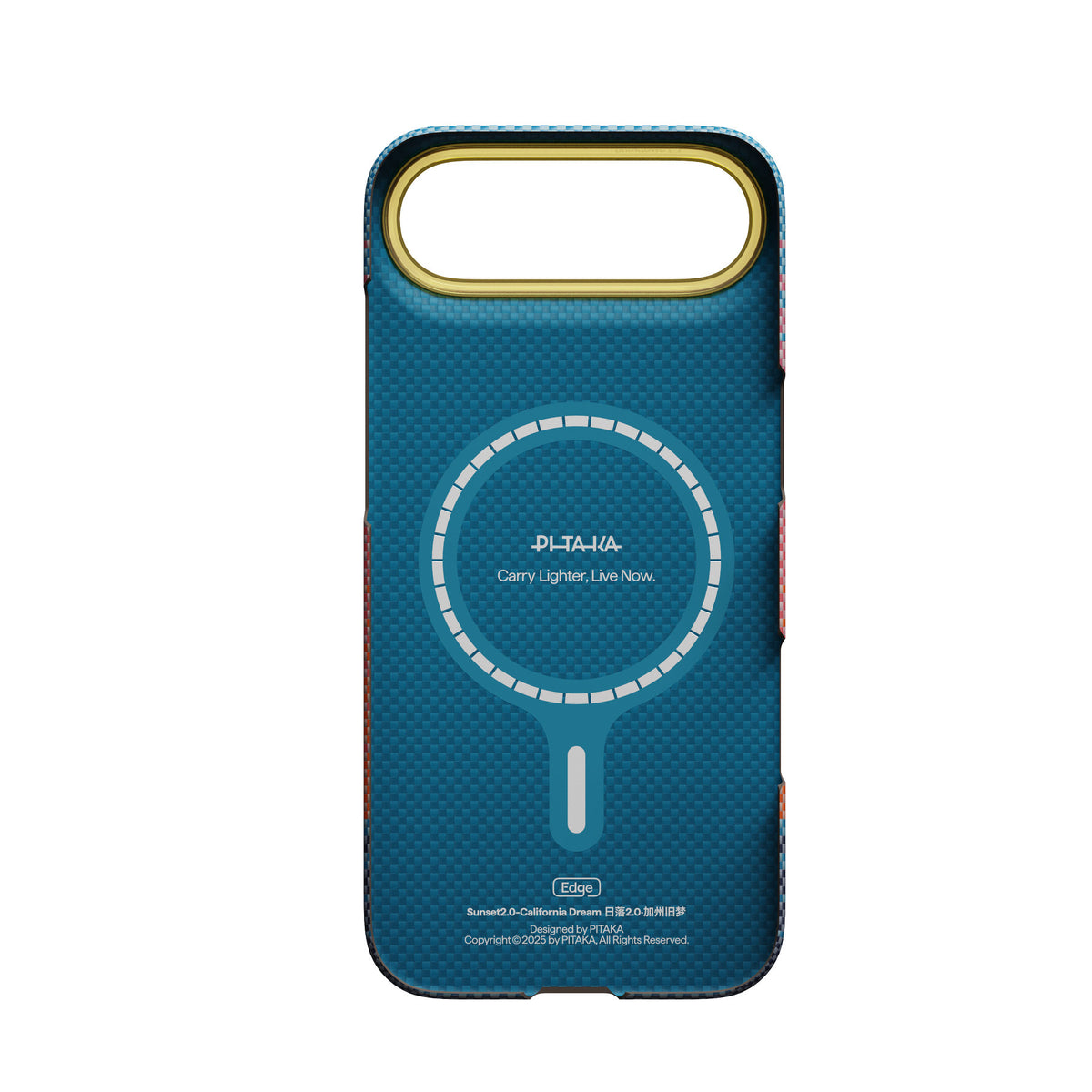 Husă Pitaka Edge Case, California Dream Sunset 2.0 #4 — iPhone Air