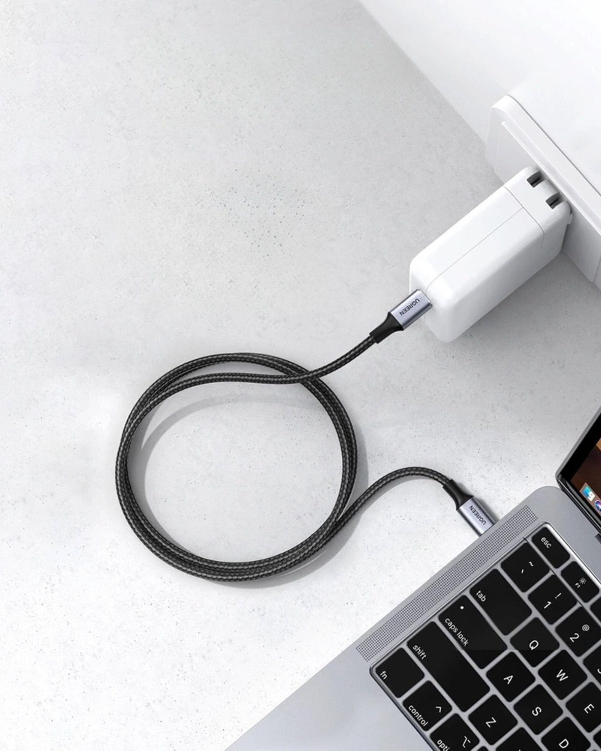 Cablu de Încărcare 100W USB-C la USB-C, 480Mbps, 2 metri - UGREEN PD Fast Charging