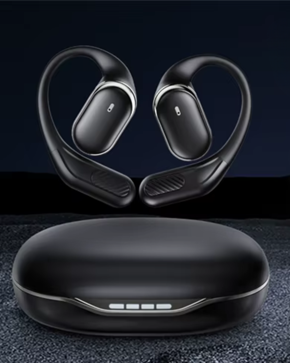 Doar "Doape de urechi" - Căști Wireless Open-Ear, Bluetooth 5.4, Autonomie 11 ore, USB-C