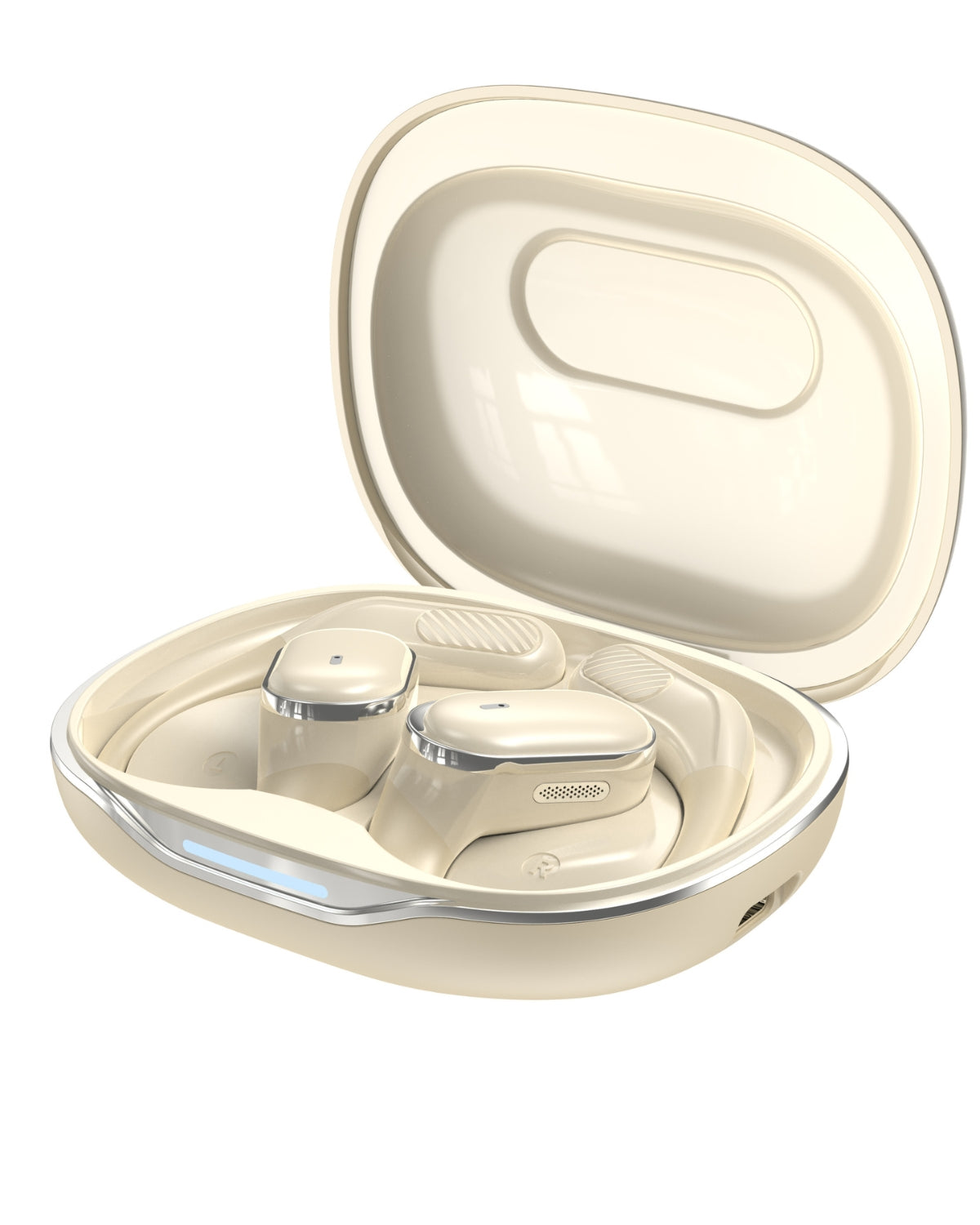 Doar "Doape de urechi" - Căști Wireless Open-Ear, Bluetooth 5.4, Autonomie 11 ore, USB-C