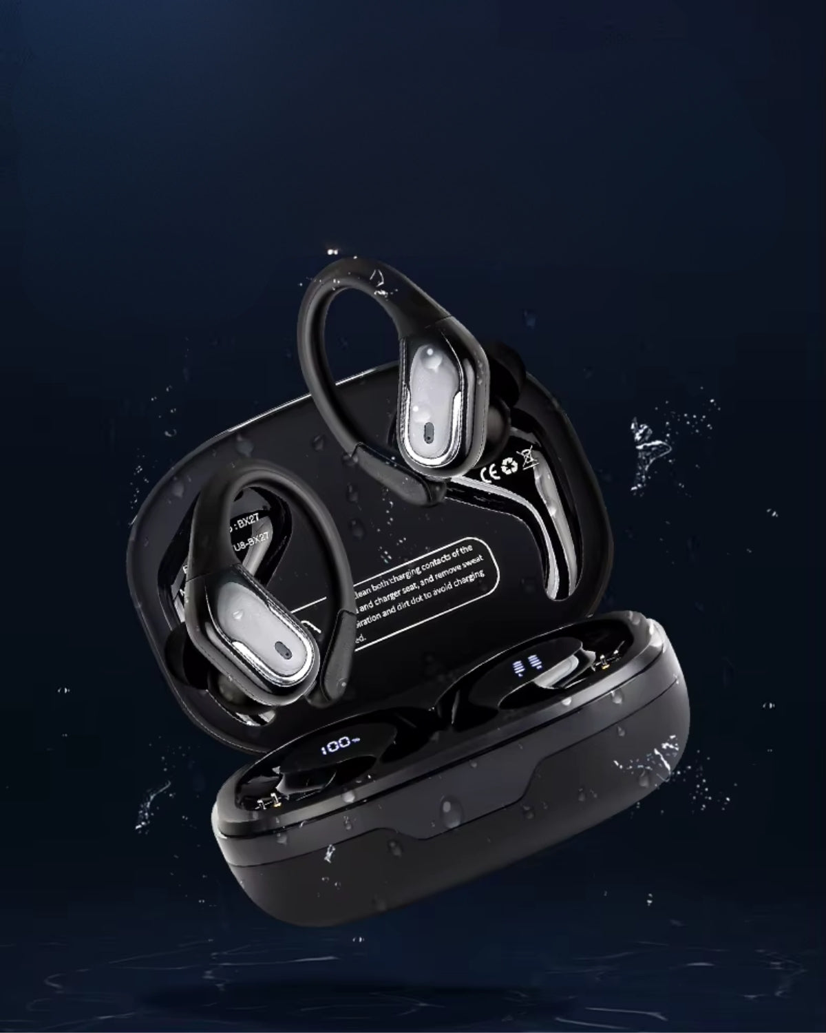 Unele "Doape de urechi" - Căști Sport Wireless, Bluetooth 5.4, Autonomie 40 ore