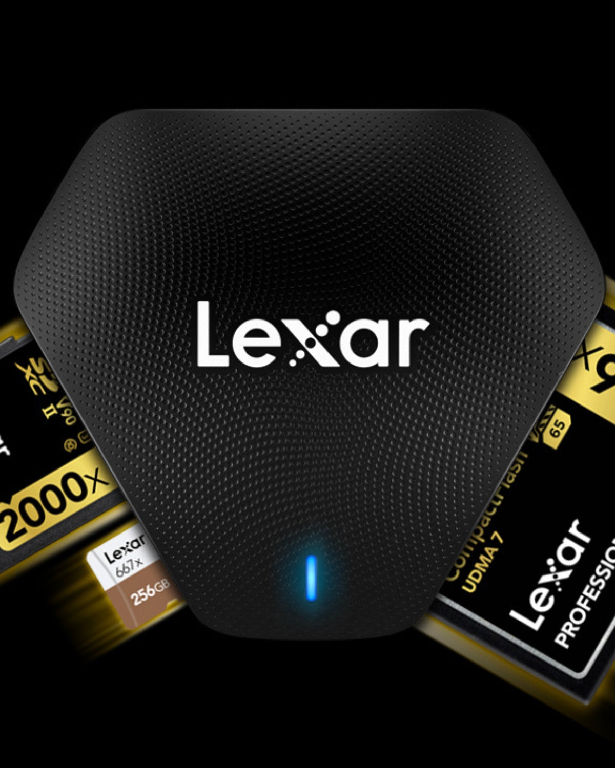 Lexar Cardreader Multi-3-in-1 SD/micro SD/CF - USB 3.1 (USB Type C)