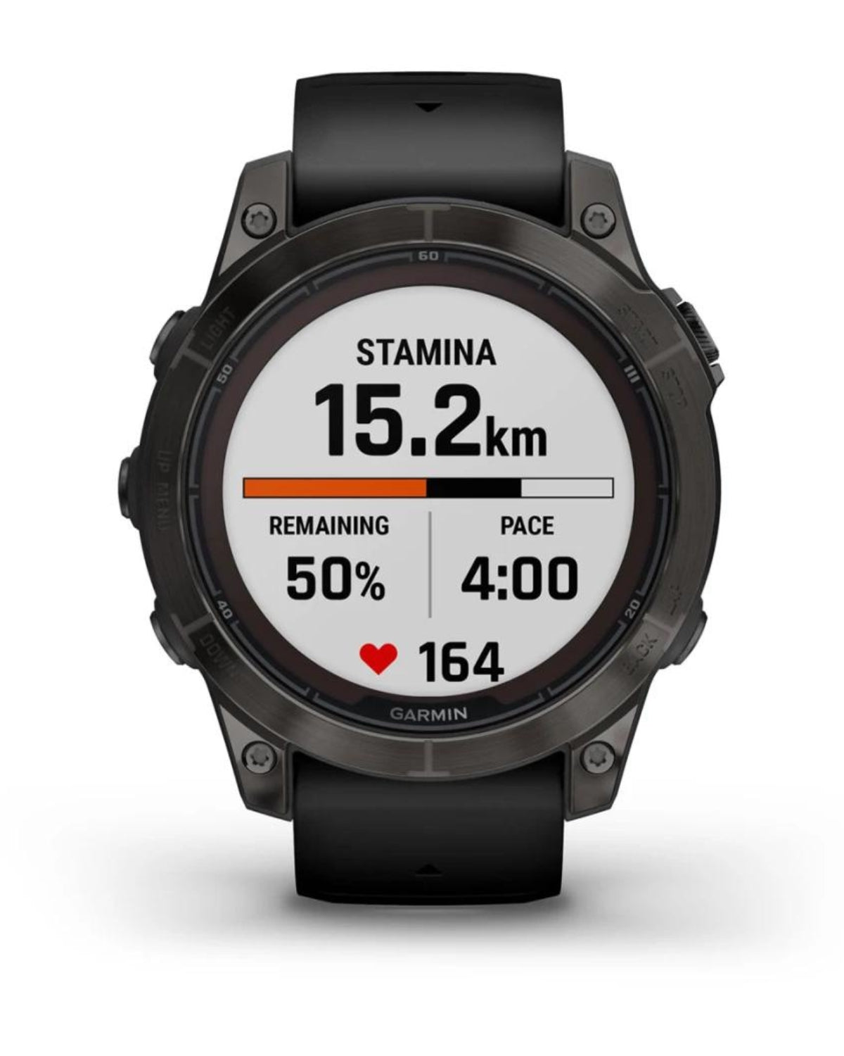 Smartwatch Garmin fēnix® 7 Pro, Sapphire Solar Titan DLC Carbon Grey, Curea Neagră, 47MM