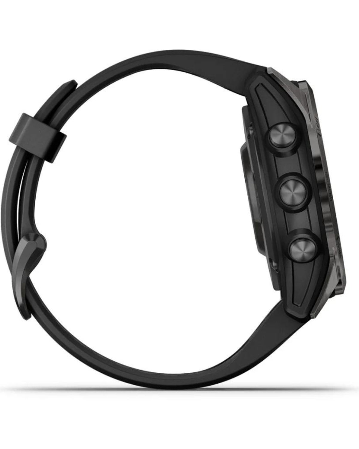 Smartwatch Garmin fēnix® 7X Pro, Sapphire Solar Titan DLC Carbon Grey, Curea Neagră, 51MM