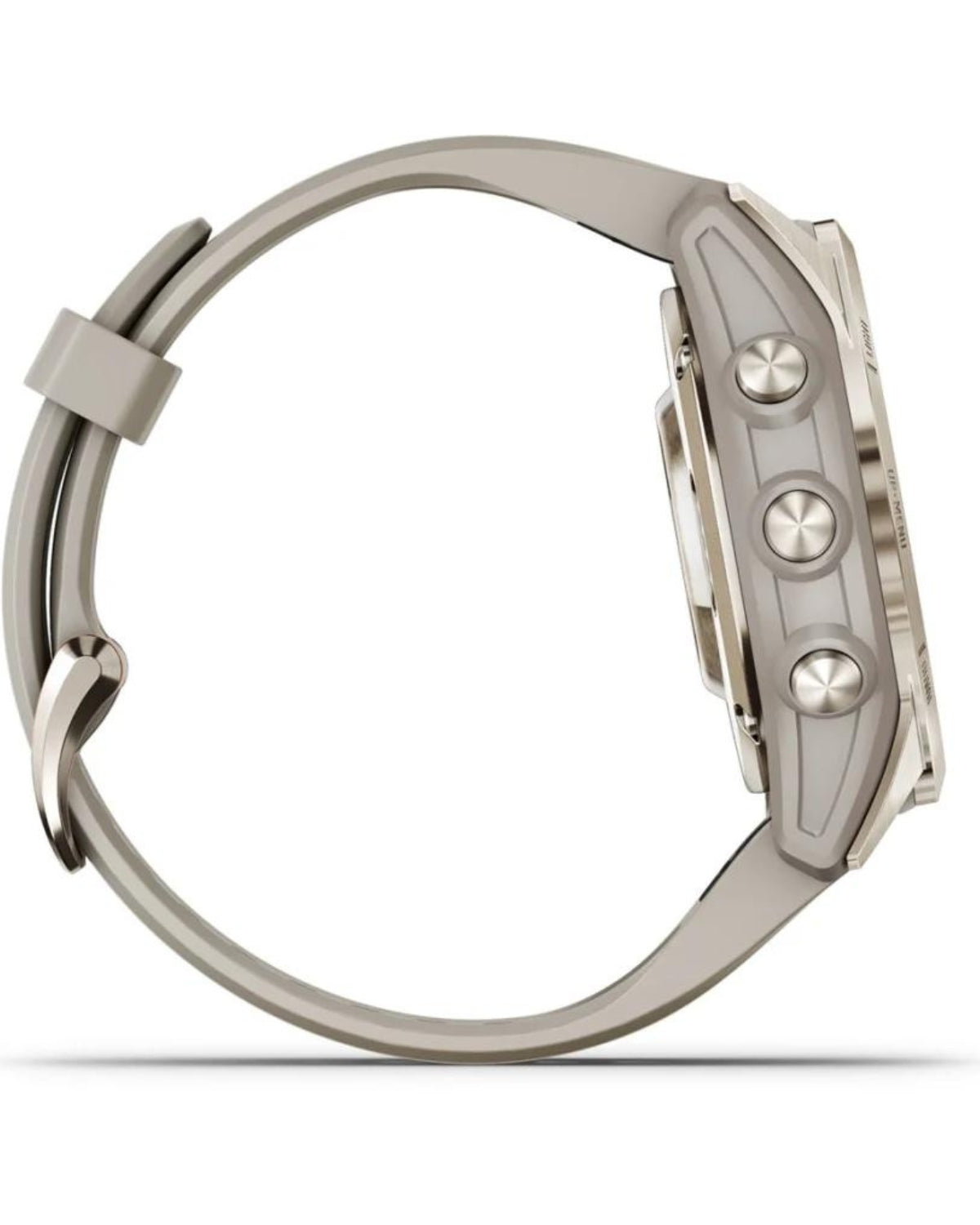 Smartwatch Garmin fēnix® 7S Pro, Sapphire Solar, Soft Gold, Curea Light Sand, 42MM