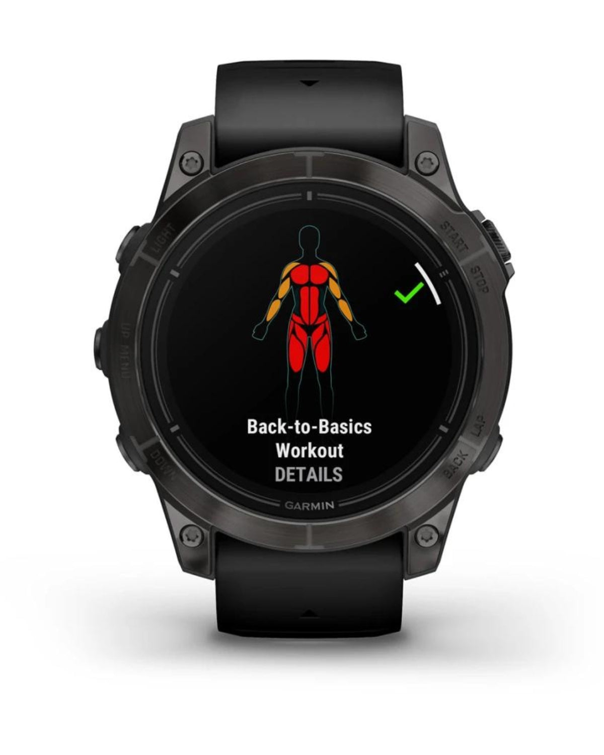 Smartwatch epix™ Pro (Gen 2), Sapphire, Titan DLC Carbon Grey, Curea Neagră, 47 mm